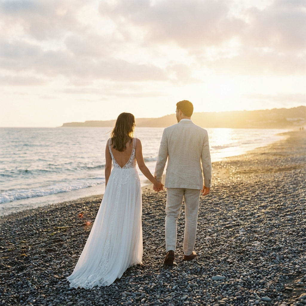 Couple on beach